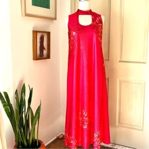 Vintage 1970’s Kiyomi Maxi Dress.